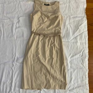 Mini Beige Dress, size 2